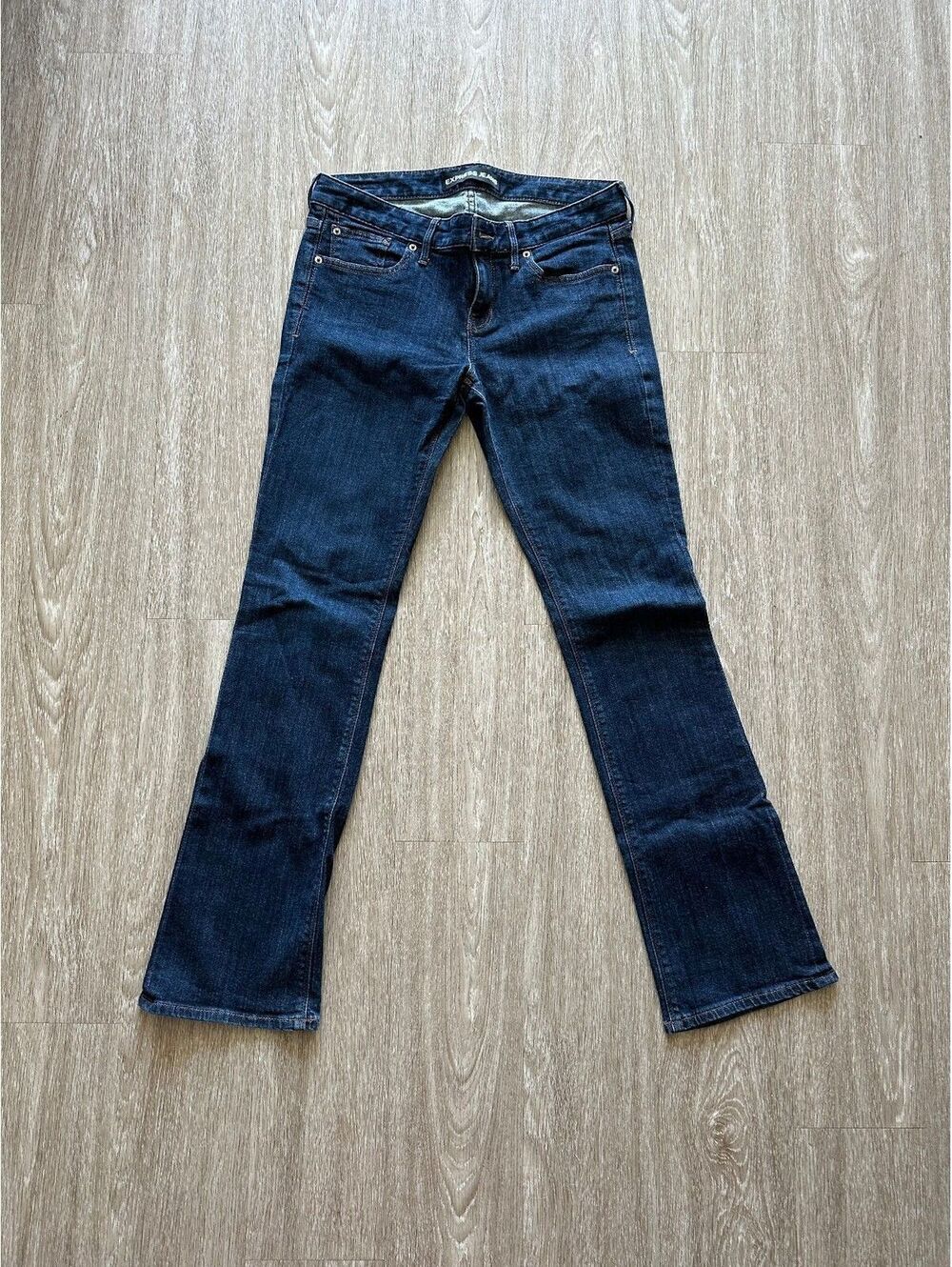 Express Women's Dark Wash Boot Cut Jeans